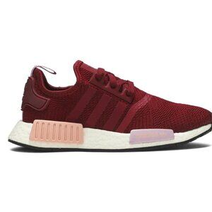 Adidas NMD R1 Collegiate Burgundy Runners Women’s Athletic Sneakers blokecore